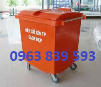 Thùng rác công cộng HDPE 120L-240L-660L